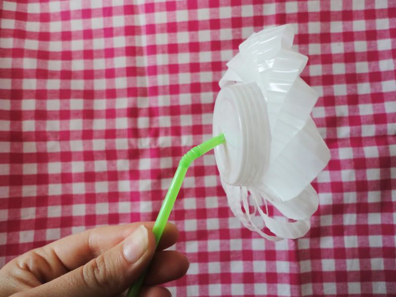 Plastic cup flower DIY Magical Daydream